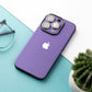 iPhone 13 ProMax Back Cover / Luxury Frosted Case with Camera Protection