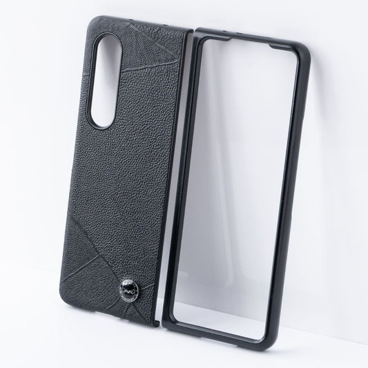 Samsung Galaxy Z Fold 3 Back Cover / Earl Series Leather Case