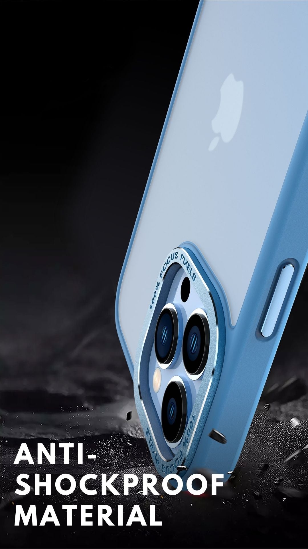 iPhone 13 Pro Back Cover / Frosted Matte