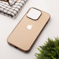 iPhone 13 ProMax Back Cover / Matte Silicone My case With Chrome Sides