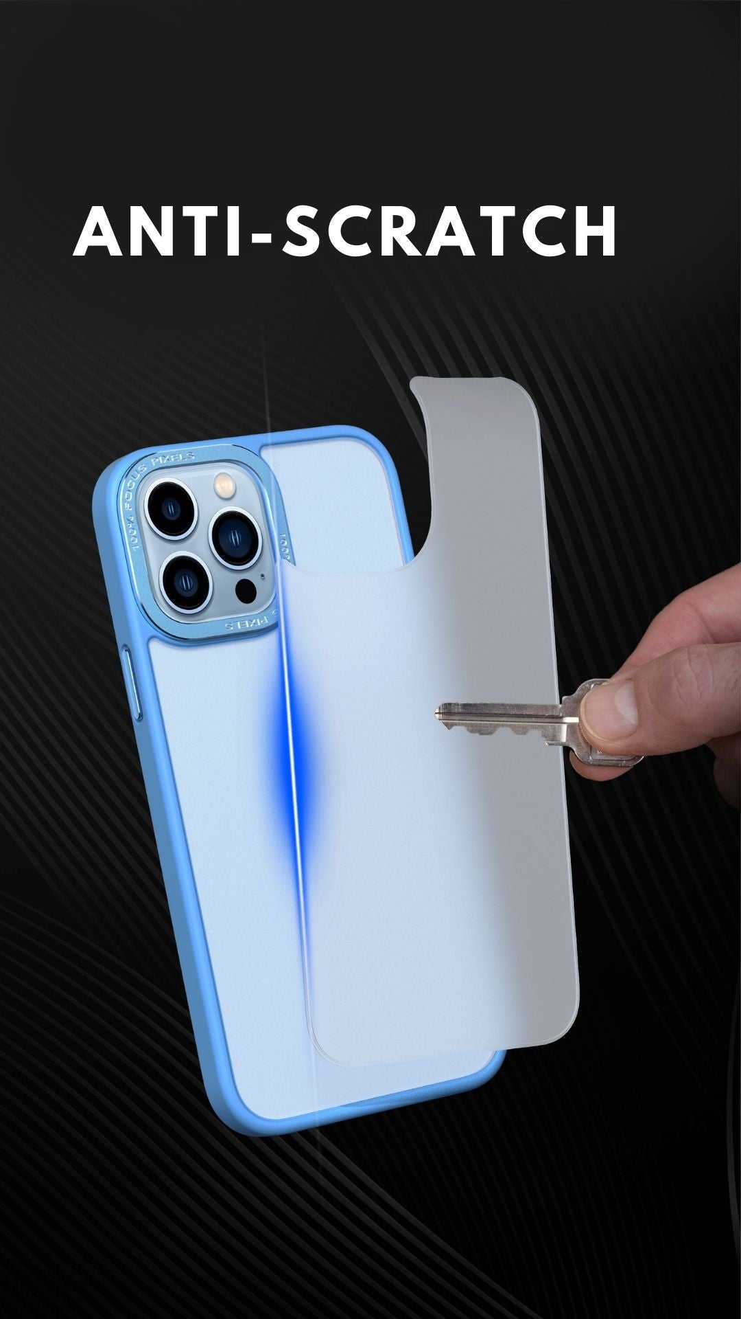 iPhone 13 Pro Back Cover / Frosted Matte