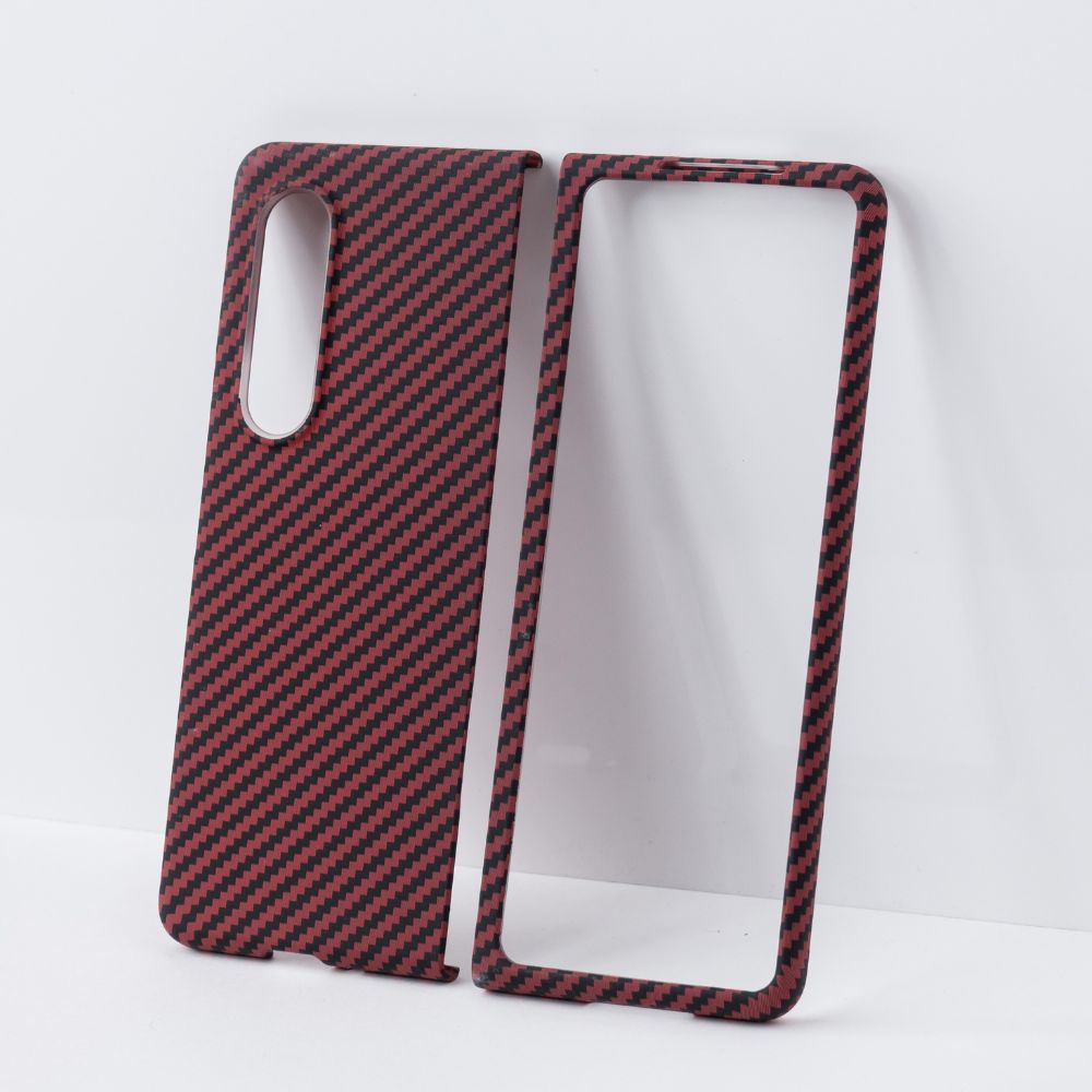 Samsung Galaxy Z Fold-3 Back Cover / Carbon Fiber Texture  Premium Case