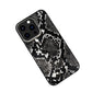 iPhone 13 Pro Back Cover / Snake Series Genuine Leather Case