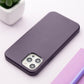 iPhone 12/12Pro Back Cover / Genuine Leather Case Supported With Mag-Safe