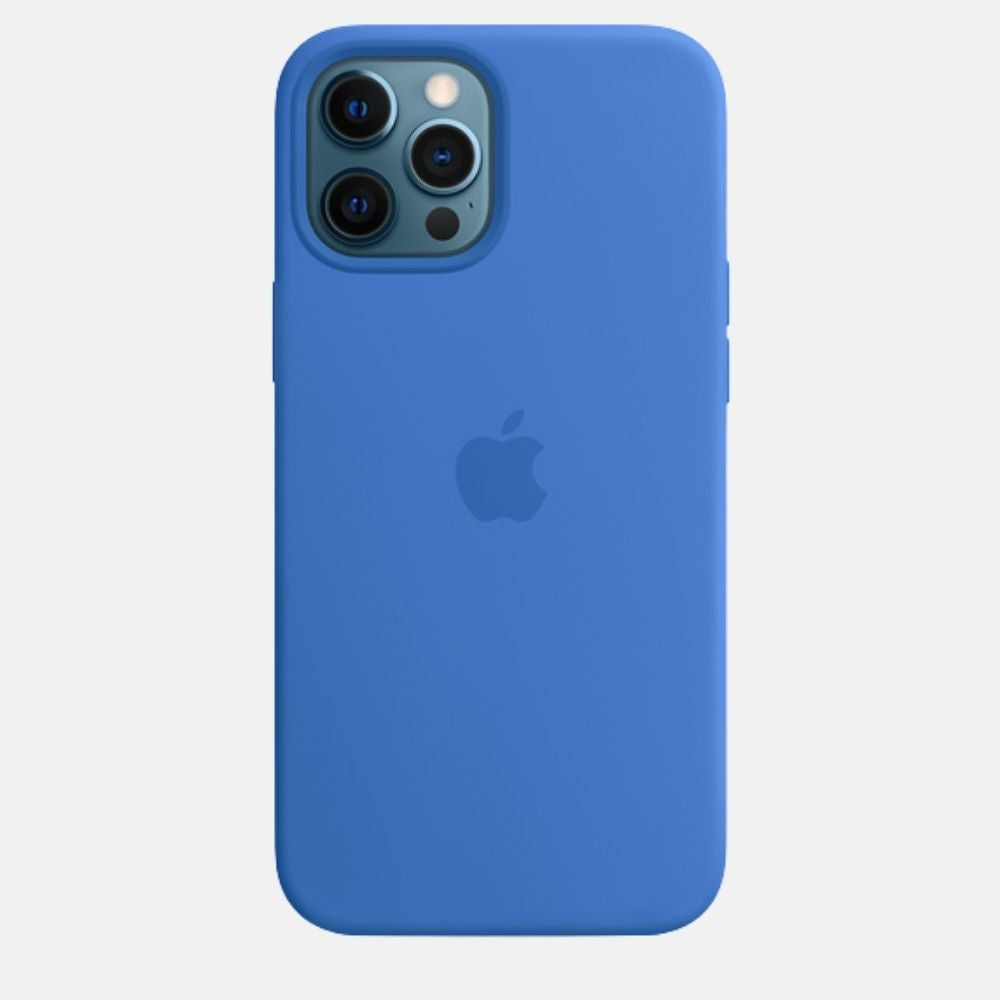 Original Silicone Case For iPhone 12 Series ( Without Magsafe )