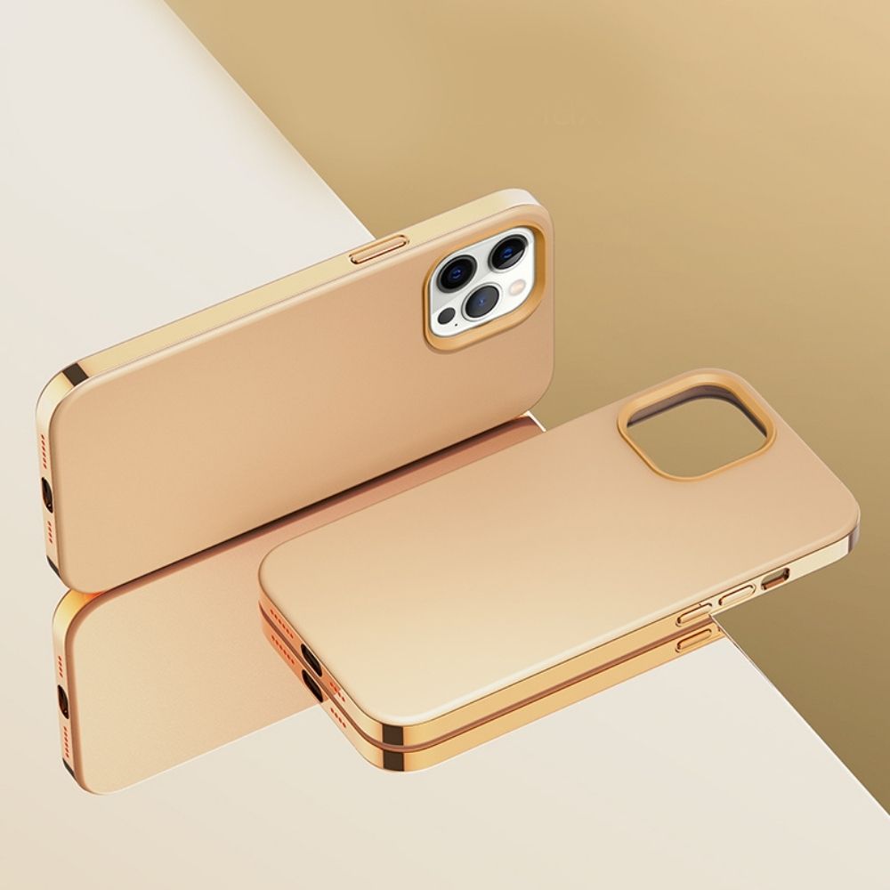 iPhone 12/12Pro Back Cover / Galaxy Silicone Cases With Electroplated Sides