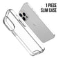 iPhone 13 Pro Back Cover / Crystal Clear 360 Protection Case