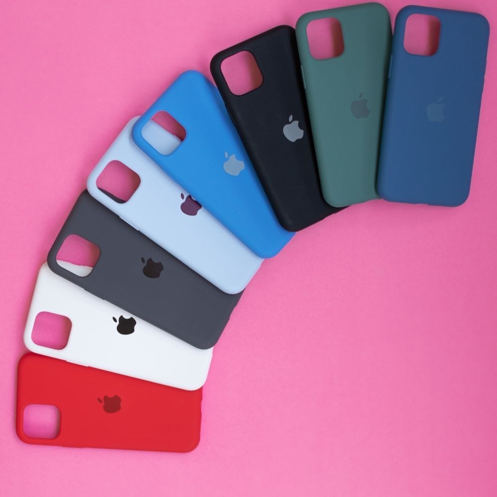 Original Silicone Case For iPhone 11 Series