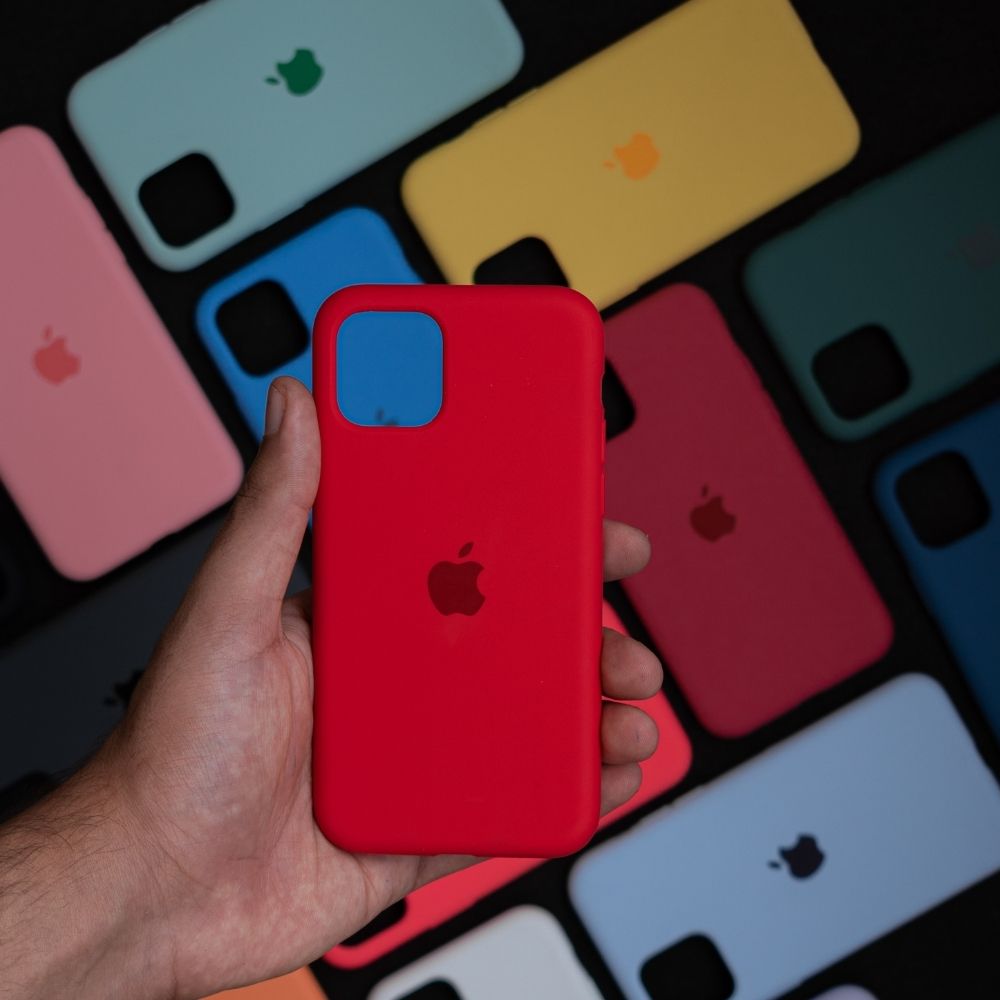 Original Silicone Case For iPhone 11 Series