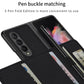 Samsung Galaxy Z Fold 3 Back Cover / Luxury Flip Case With Card Holder