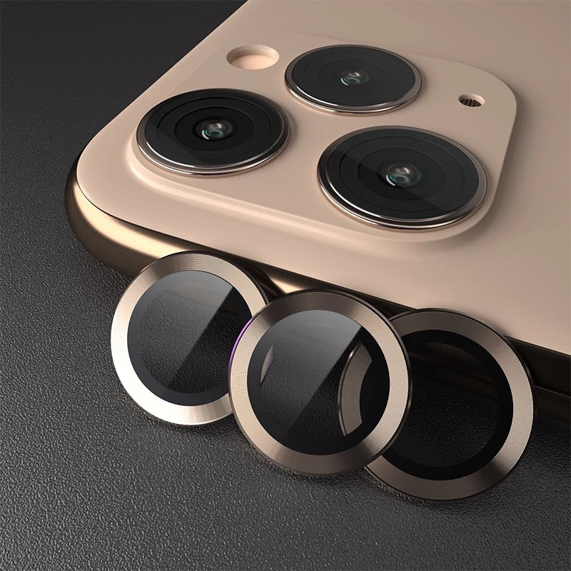 iPhone 12 & 11 Series Camera Protection 3D Metal Ring