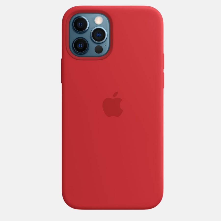 Original Silicone Case For iPhone 12 Series ( Without Magsafe )