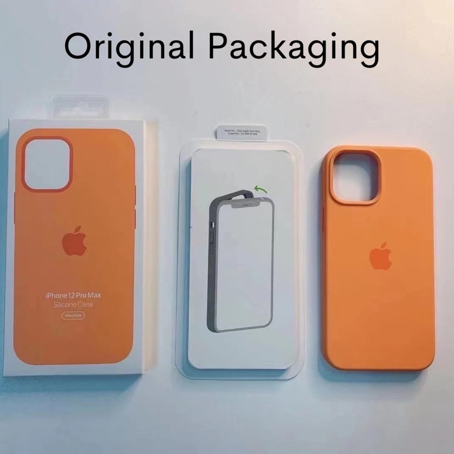 Original Silicone Case Supported With Magsafe | For iPhone 12 Series