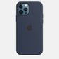 Original Silicone Case For iPhone 12 Series ( Without Magsafe )