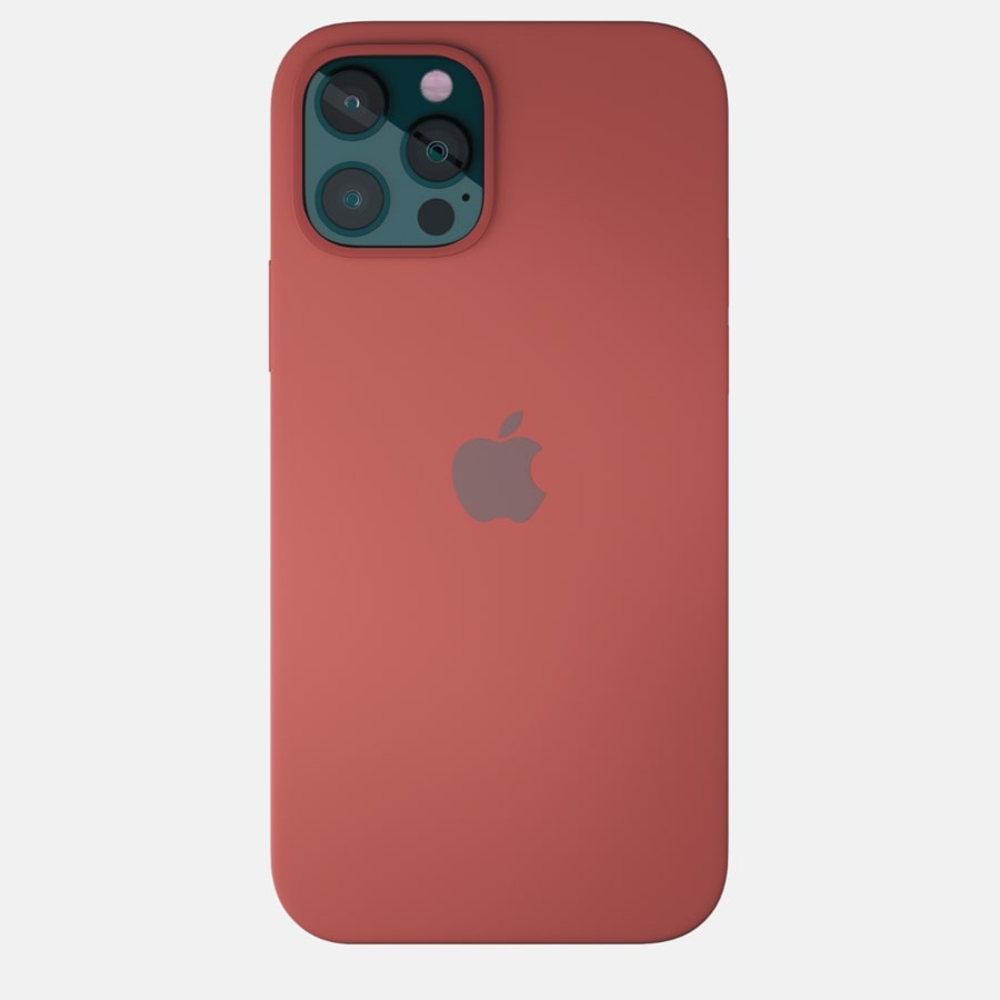 Original Silicone Case For iPhone 12 Series ( Without Magsafe )