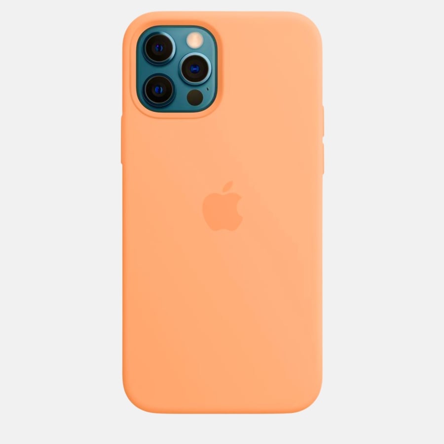 Original Silicone Case For iPhone 12 Series ( Without Magsafe )