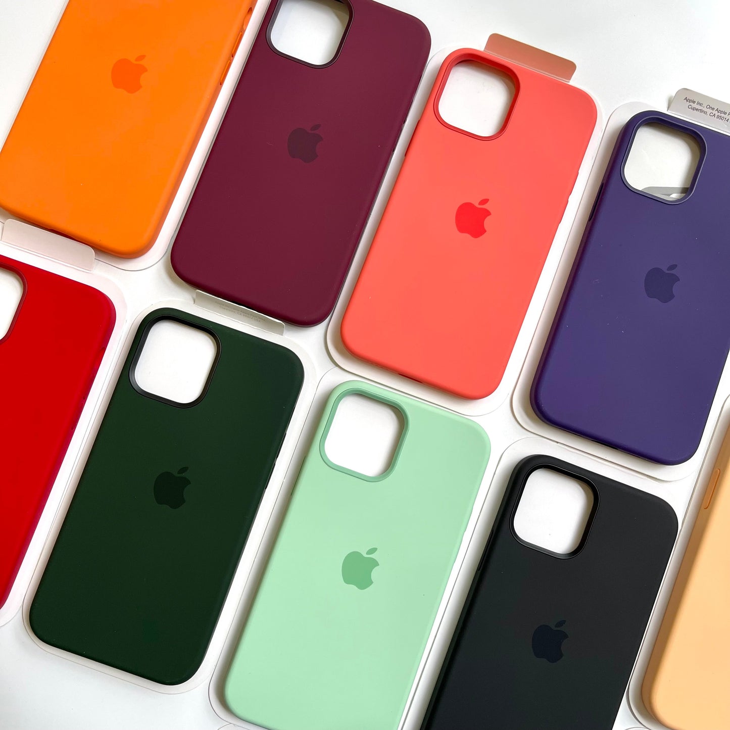 Original Silicone Case Supported With Magsafe | For iPhone 12 Series